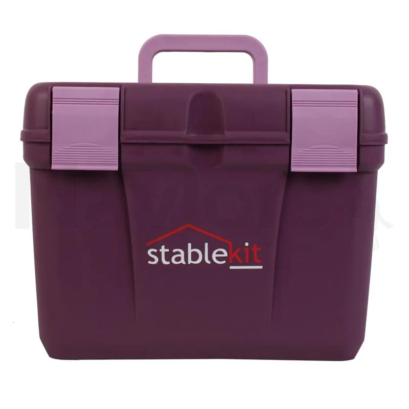 Stablekit Grooming Box In Purple/Lilac 3 Stablekit Grooming Box In Purple/Lilac