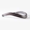 Premier Equine Elaborare Shaped Diamante Browband Brown -Equestrian Supply Store Elaborare Shaped Diamante Browband Brown Leather 1