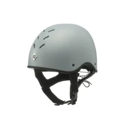 Charles Owen Esme JS1 Pro - Silver / Baby Blue -Equestrian Supply Store Esme20JS120side20no20silk