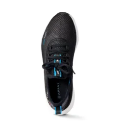 Ariat Women's Ignite Waterproof Trainer Black -Equestrian Supply Store F21 WMS ENGL 10038440 toe