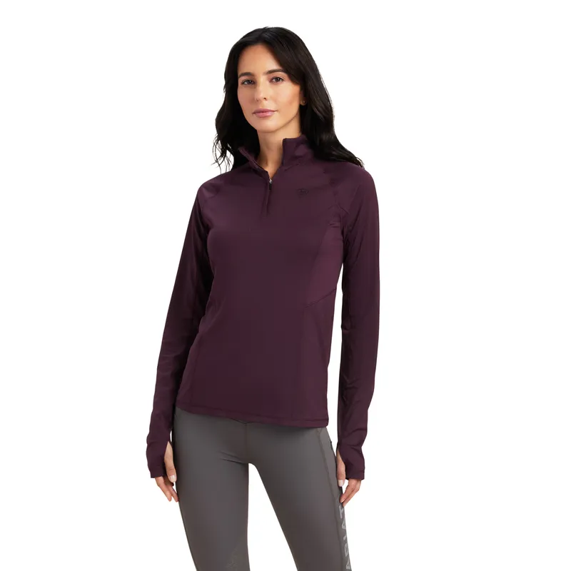 Ariat Women's Lumina Lowell Baselayer Mulberry 3 Ariat Women's Lumina Lowell Baselayer Mulberry