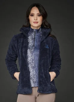 Mountain Horse Fuzzy Fleece Blue 7 Mountain Horse Fuzzy Fleece Blue -Equestrian Supply Store FUZZY20FLEECE20NAVY202