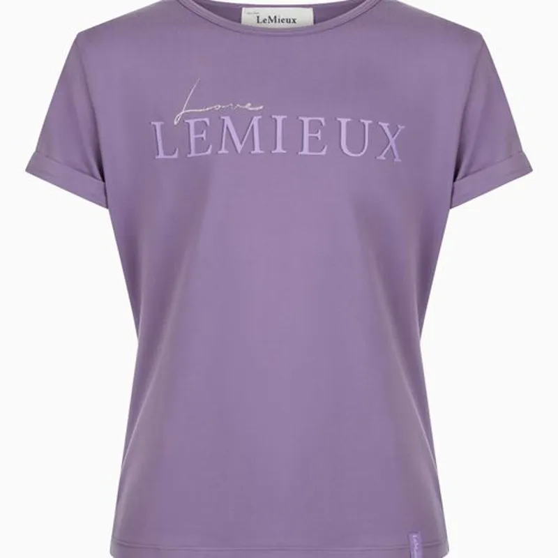 LeMieux Young Rider Sarah T-Shirt Iris 3 LeMieux Young Rider Sarah T-Shirt Iris
