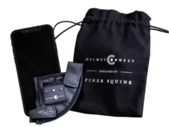 Finer Equine Helmet Connect Removable Bluetooth Headphone. -Equestrian Supply Store Finer Equine 126 WHT