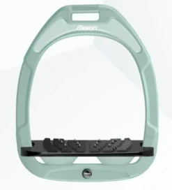 Flex-On Green Composite Limited Edition Stirrups - Olive Green - Black IUG - Olive Green