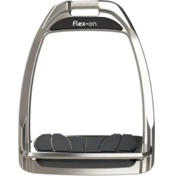 Flex-On Hunter Stirrups - Silver IUG Sillver/Grey