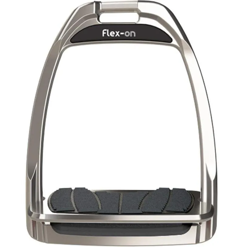 Flex-On Hunter Stirrups - Silver IUG Sillver/Grey 3 Flex-On Hunter Stirrups - Silver IUG Sillver/Grey