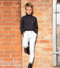 Premier Equine Gando Boys Gel Knee Riding Breeches White 10 Premier Equine Gando Boys Gel Knee Riding Breeches White -Equestrian Supply Store Gando Boys Gel Knee Riding Breeches 2