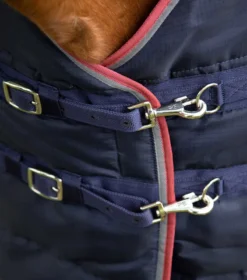 Premier Equine Garissa Stable Rug 200g Navy -Equestrian Supply Store Garissa Stable 200 Navy 3