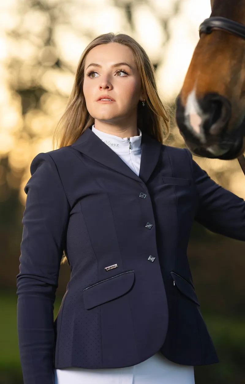 LeMieux Dynamique Show Jacket Navy 8 LeMieux Dynamique Show Jacket Navy - Image 6