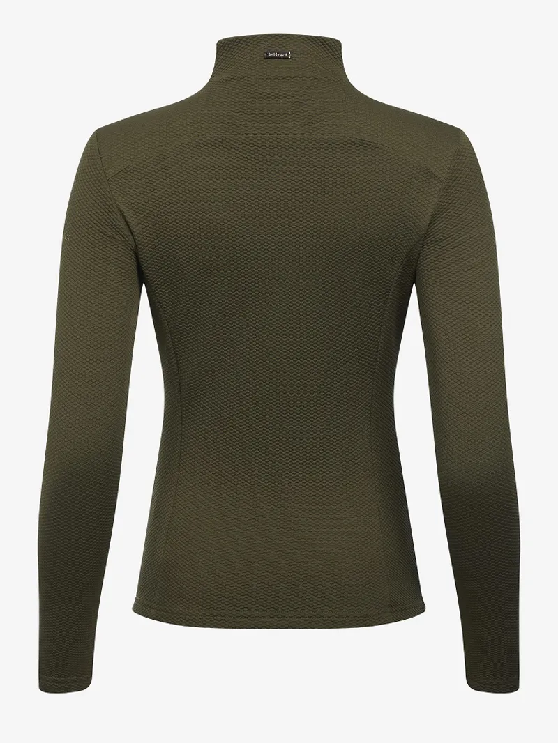 LeMieux Alice Quarter Neck Zip Moss 6 LeMieux Alice Quarter Neck Zip Moss - Image 4