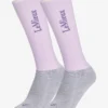 LeMieux Competition Socks 2 Pack Wisteria 2 LeMieux Competition Socks 2 Pack Wisteria -Equestrian Supply Store IT02973 product competitionsocks wisteria 1