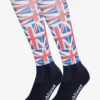 LeMieux Footsie Socks Union Jacks -Equestrian Supply Store IT02982 product footsiesocks unionjack 1