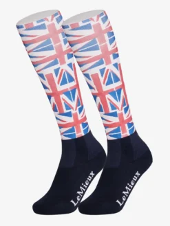 LeMieux Footsie Socks Union Jacks
