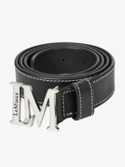 LeMieux Monogram Belt Black