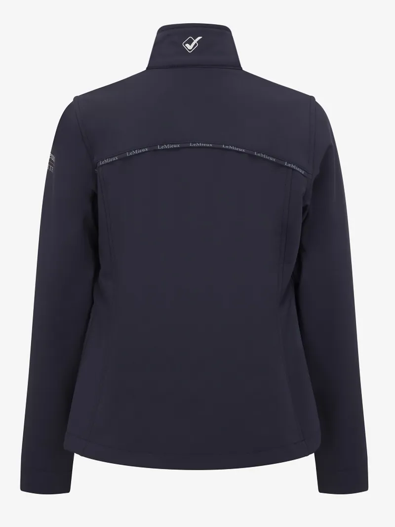 LeMieux Junior Elite Soft Shell Jacket Navy 7 LeMieux Junior Elite Soft Shell Jacket Navy - Image 5