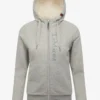 LeMieux Ladies Elite Sherpa Lined Zip Through Hoodie Grey Marl -Equestrian Supply Store IT03161 product eliteladiessherpalinedhoodie greymarl 1