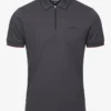 LeMieux Mens Elite Zip Polo Shirt Charcoal 2 LeMieux Mens Elite Zip Polo Shirt Charcoal -Equestrian Supply Store IT03168 product menselitezippolo charcoal 1