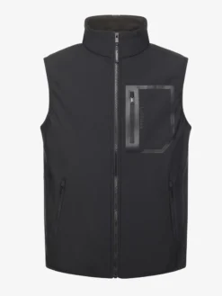 LeMieux Mens Elite Fleece Gilet Black