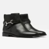 Joules Cottenham Short Leather Strap Boot Black -Equestrian Supply Store Joules Cottenham Short Leather Strap Boot 3