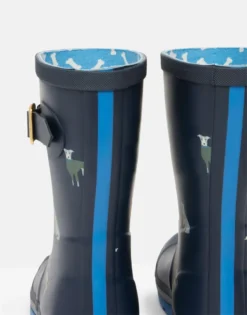 Joules Molly Mid Height Printed Wellies Navy Dogs 11 Joules Molly Mid Height Printed Wellies Navy Dogs -Equestrian Supply Store Joules Molly Mid Height Dog Printed Wellies Navy Dogs 5