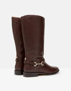 Joules Westcote Knee High Leather Boot Dark Brown -Equestrian Supply Store Joules Westcote Knee High Leather Boot 5