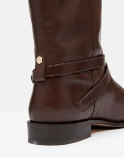 Joules Westcote Knee High Leather Boot Dark Brown -Equestrian Supply Store Joules Westcote Knee High Leather Boot 6