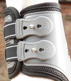 Premier Equine Kevlar Airtechnology Fetlock Boots Grey -Equestrian Supply Store Kevlar Airtechnology Fetlock Boot Grey 3