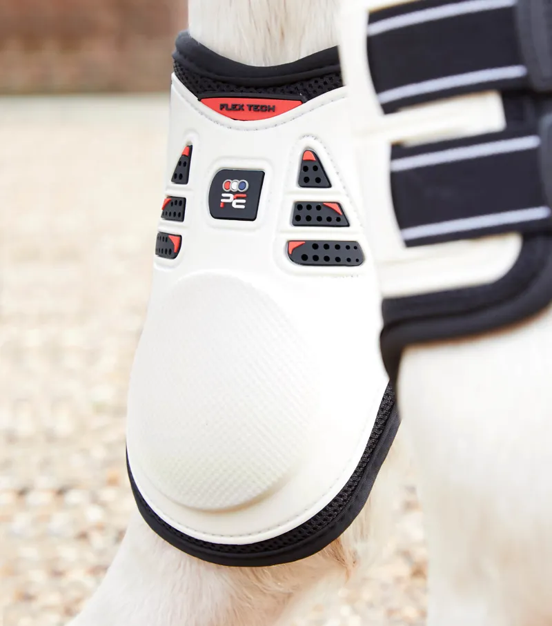Premier Equine Kevlar Airtechnology Fetlock Boots White 3 Premier Equine Kevlar Airtechnology Fetlock Boots White
