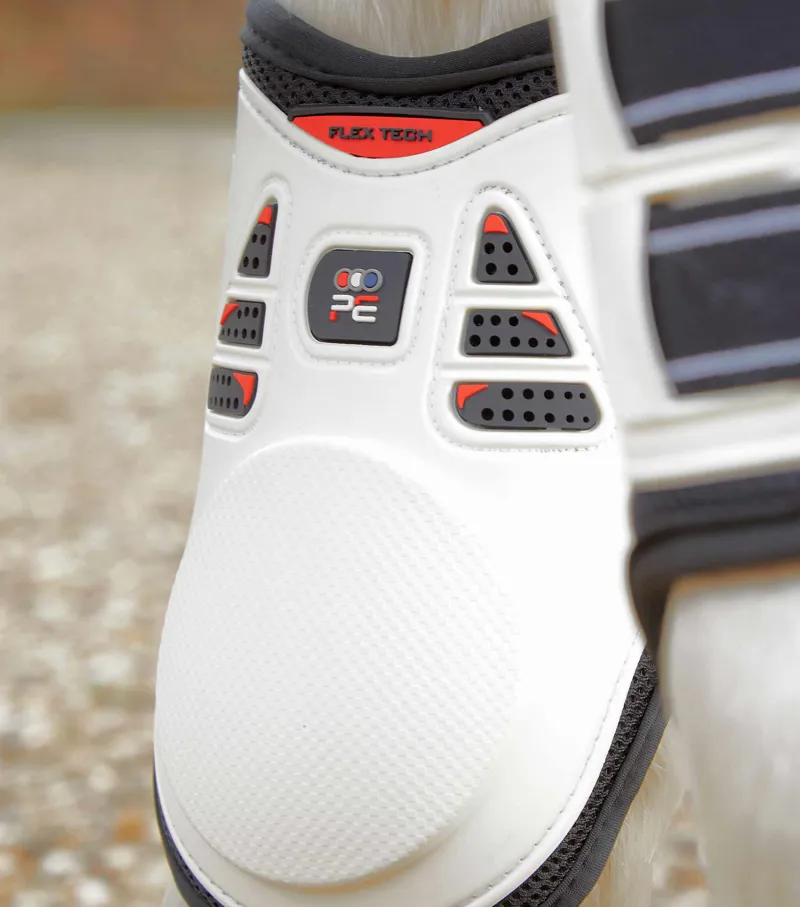 Premier Equine Kevlar Airtechnology Fetlock Boots White 4 Premier Equine Kevlar Airtechnology Fetlock Boots White - Image 2