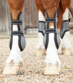 Premier Equine Kevlar Airtechnology Tendon Boots Grey -Equestrian Supply Store Kevlar Airtechnology Tendon Boot Grey 2