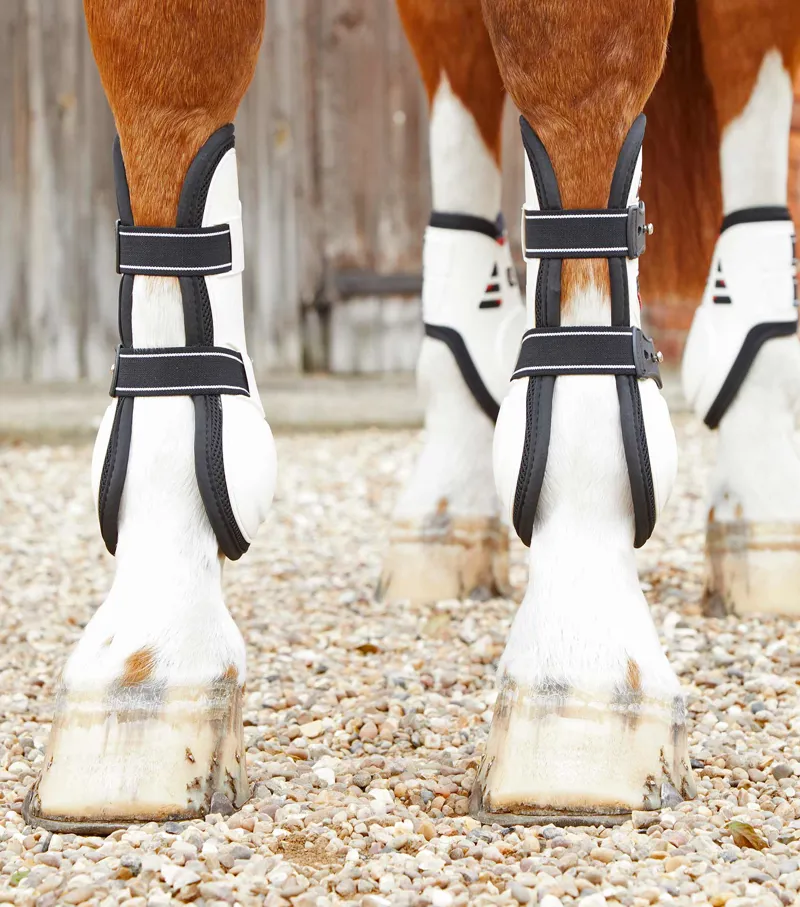 Premier Equine Kevlar Airtechnology Tendon Boots White 4 Premier Equine Kevlar Airtechnology Tendon Boots White - Image 2