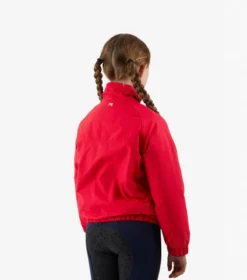 Premier Equine Junior Pro Rider Unisex Riding Jacket Red -Equestrian Supply Store Kids Pro Rider Unisex Jacket Red 3