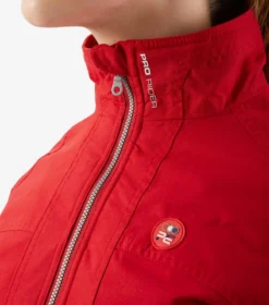 Premier Equine Junior Pro Rider Unisex Riding Jacket Red -Equestrian Supply Store Kids Pro Rider Unisex Jacket Red 4