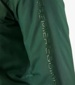 Premier Equine Junior Pro Rider Unisex Riding Jacket Green -Equestrian Supply Store Kids Pro Rider Unisex Waterproof Riding Jacket Green 5