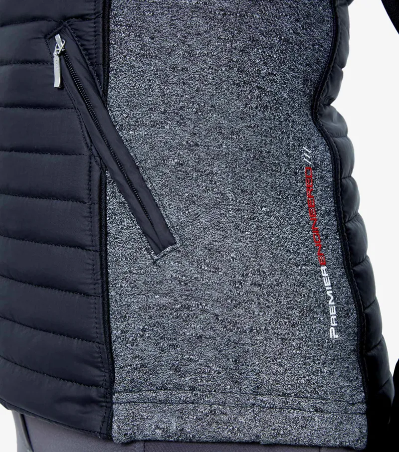 Premier Equine Lamera Ladies Hybrid Technical Riding Gilet Black 9 Premier Equine Lamera Ladies Hybrid Technical Riding Gilet Black - Image 7