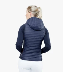 Premier Equine Lamera Ladies Hybrid Technical Riding Gilet Navy -Equestrian Supply Store Lamera Ladies Hybrid Technical Riding Gilet Navy 2