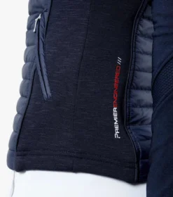 Premier Equine Lamera Ladies Hybrid Technical Riding Gilet Navy -Equestrian Supply Store Lamera Ladies Hybrid Technical Riding Gilet Navy 6