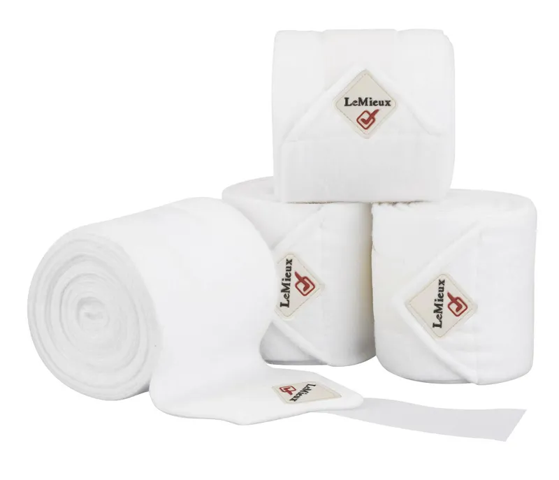 LeMieux Classic Polo Bandages White 3 LeMieux Classic Polo Bandages White