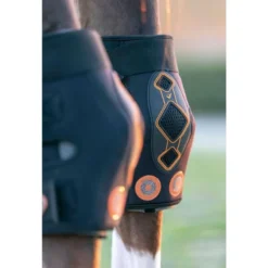 LeMieux Conductive Magno Hock Boots -Equestrian Supply Store LeMieux Conductive Magno Hock Magnetic Therapy Boots 4