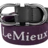 LeMieux Elasticated Belt Aubergine -Equestrian Supply Store LeMieux Elasticated Belt Aubergine 1