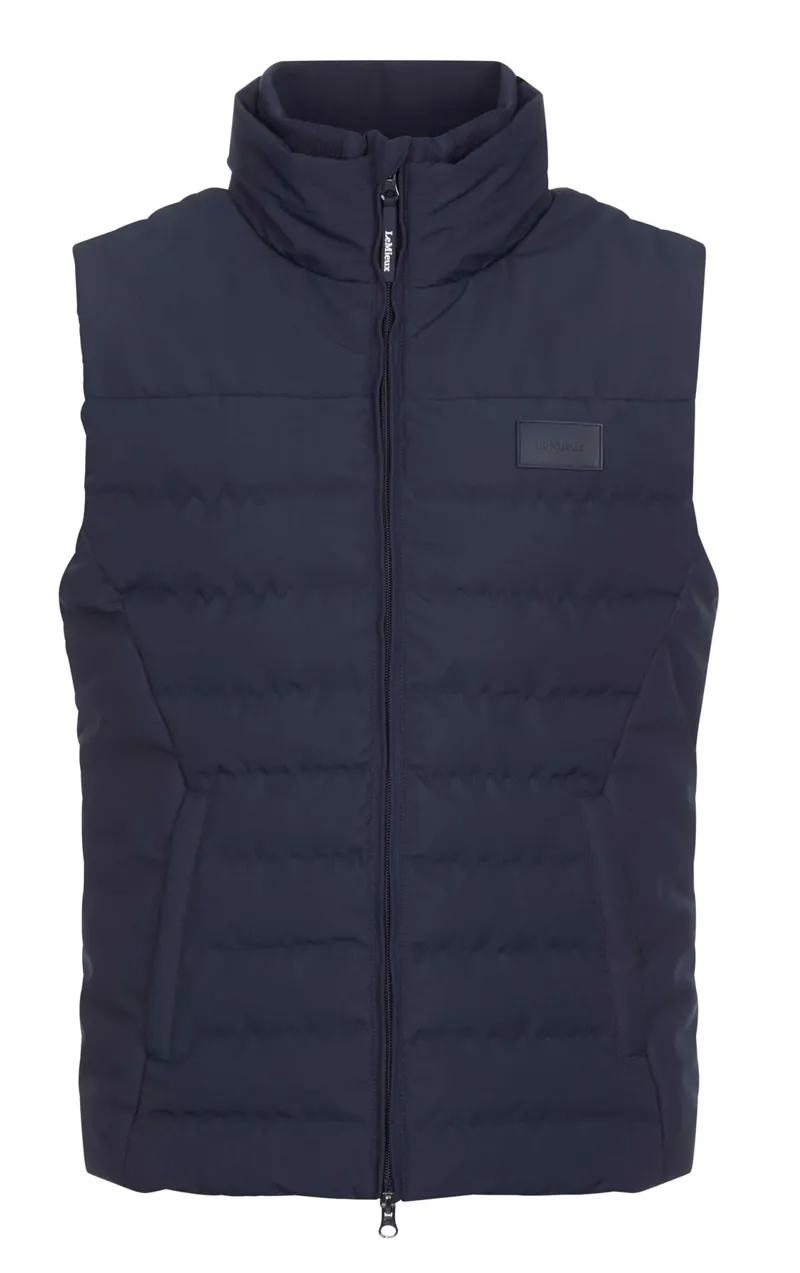 LeMieux Elite Mens Gilet Navy 3 LeMieux Elite Mens Gilet Navy