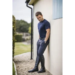 LeMieux Elite Mens Tee T-shirt Navy -Equestrian Supply Store LeMieux Elite Mens Tee TShirt Navy 4