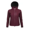 LeMieux Elite Ladies Soft Shell Jacket Burgundy 2 LeMieux Elite Ladies Soft Shell Jacket Burgundy -Equestrian Supply Store LeMieux Elite Womens Soft Shell Jacket Burgundy 3