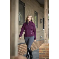 LeMieux Elite Ladies Soft Shell Jacket Burgundy -Equestrian Supply Store LeMieux Elite Womens Soft Shell Jacket Burgundy 6