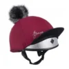 LeMieux Pom Hat Silk Mulberry 1 LeMieux Pom Hat Silk Mulberry -Equestrian Supply Store LeMieux Hat Silk Mulberry 1