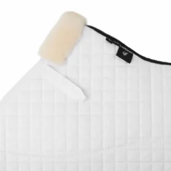 LeMieux Merino+ Close Contact Square Half Lined White -Equestrian Supply Store LeMieux Merino CCJump Square Half Lined WhiteNatural 2 2