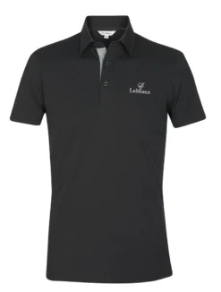 LeMieux Mens Polo Shirt Black