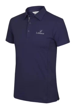 LeMieux Mens Polo Shirt Navy -Equestrian Supply Store LeMieux Monsieur Mens Polo Shirt Navy 2 2