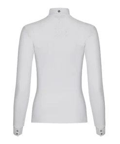 LeMieux Olivia Long Sleeve Show Shirt White -Equestrian Supply Store LeMieux Olivia Long Sleeve Show Shirt White 4 2